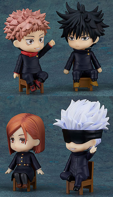 Nendoroid Swacchao! Jujutsu Kaisen - Yuji Itadori / Megumi Fushiguro / Nobara Kugisaki / Satoru Gojo