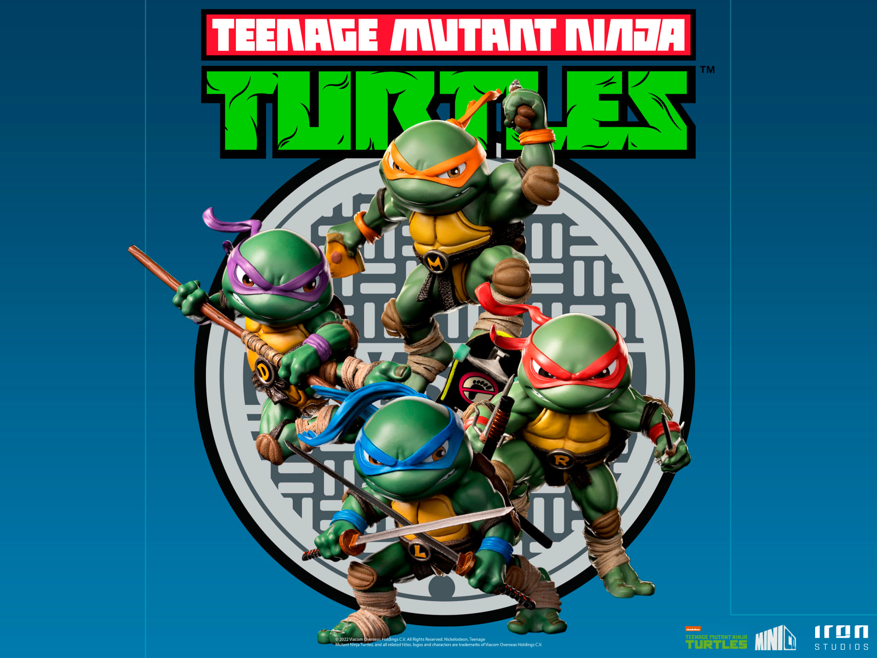 Teenage Mutant Ninja Turtles (Q version) - Leonardo / Raphael / Donatello / Michelangelo