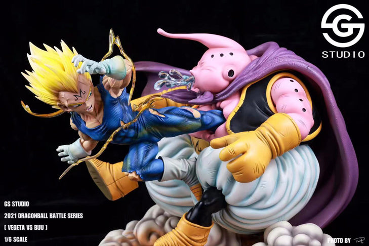 Majin Vegeta vs Majin Buu - Dragon Ball