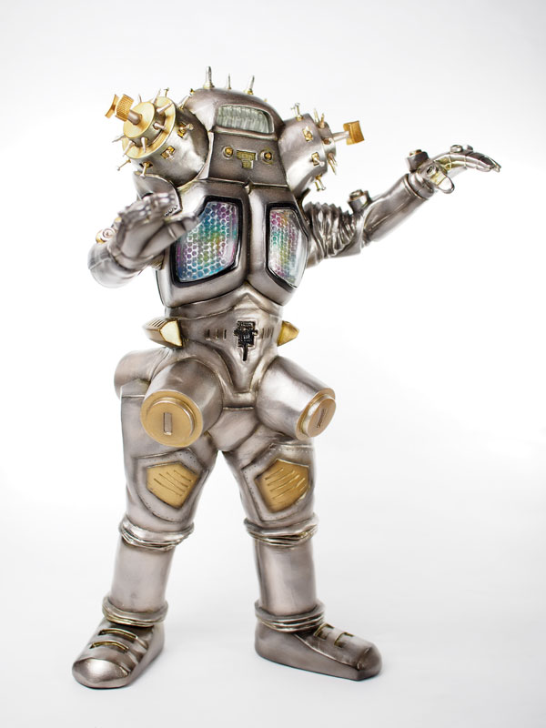 Tokusatsu Series Ultra Seven Alien Robot King Joe Gun Metal Ver 1/6