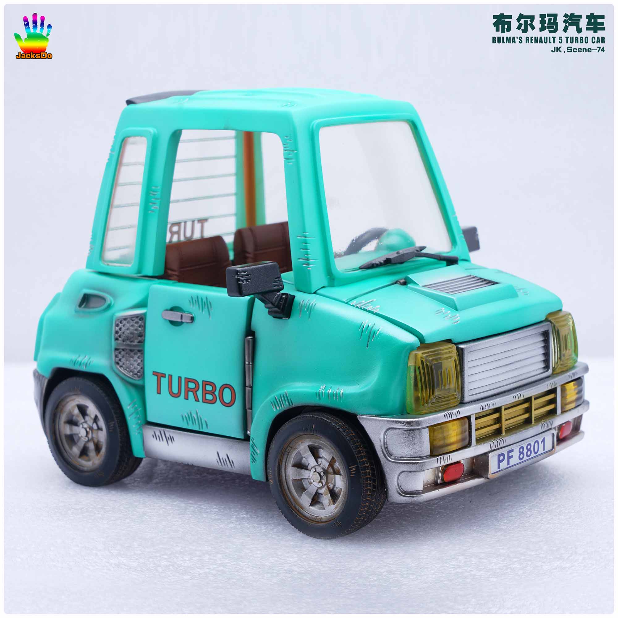 Bulma's Renault 5 Turbo Car - Dragon Ball