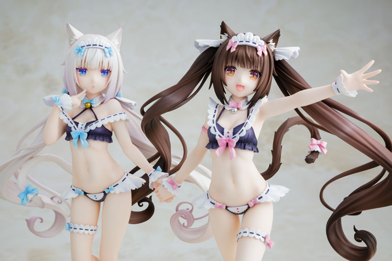 KDcolle Nekopara Chocola & Vanilla Maid Swimsuit ver. KADOKAWA Special Set 1/7