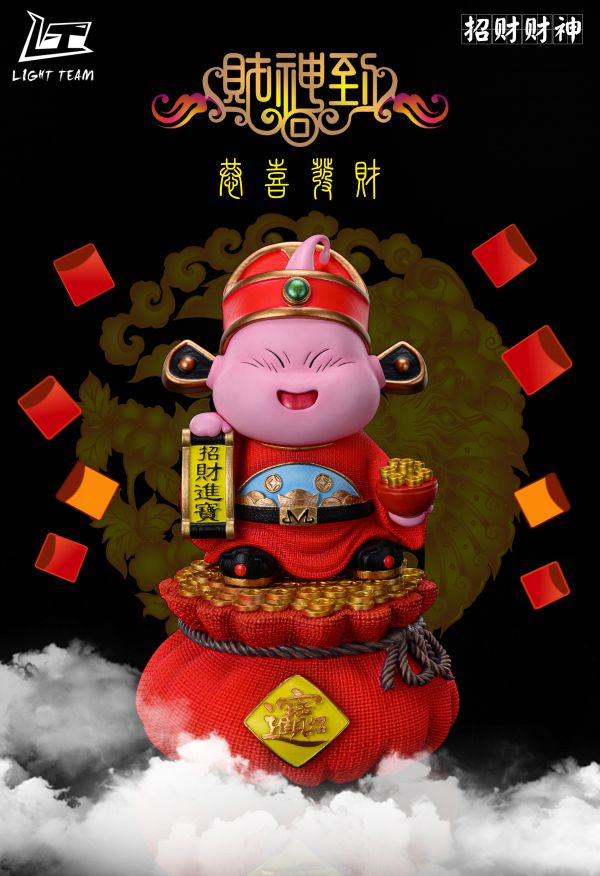 God of Fortune Ver. Majin Buu Set - Dragon Ball Resin Statue - Light Team Studio