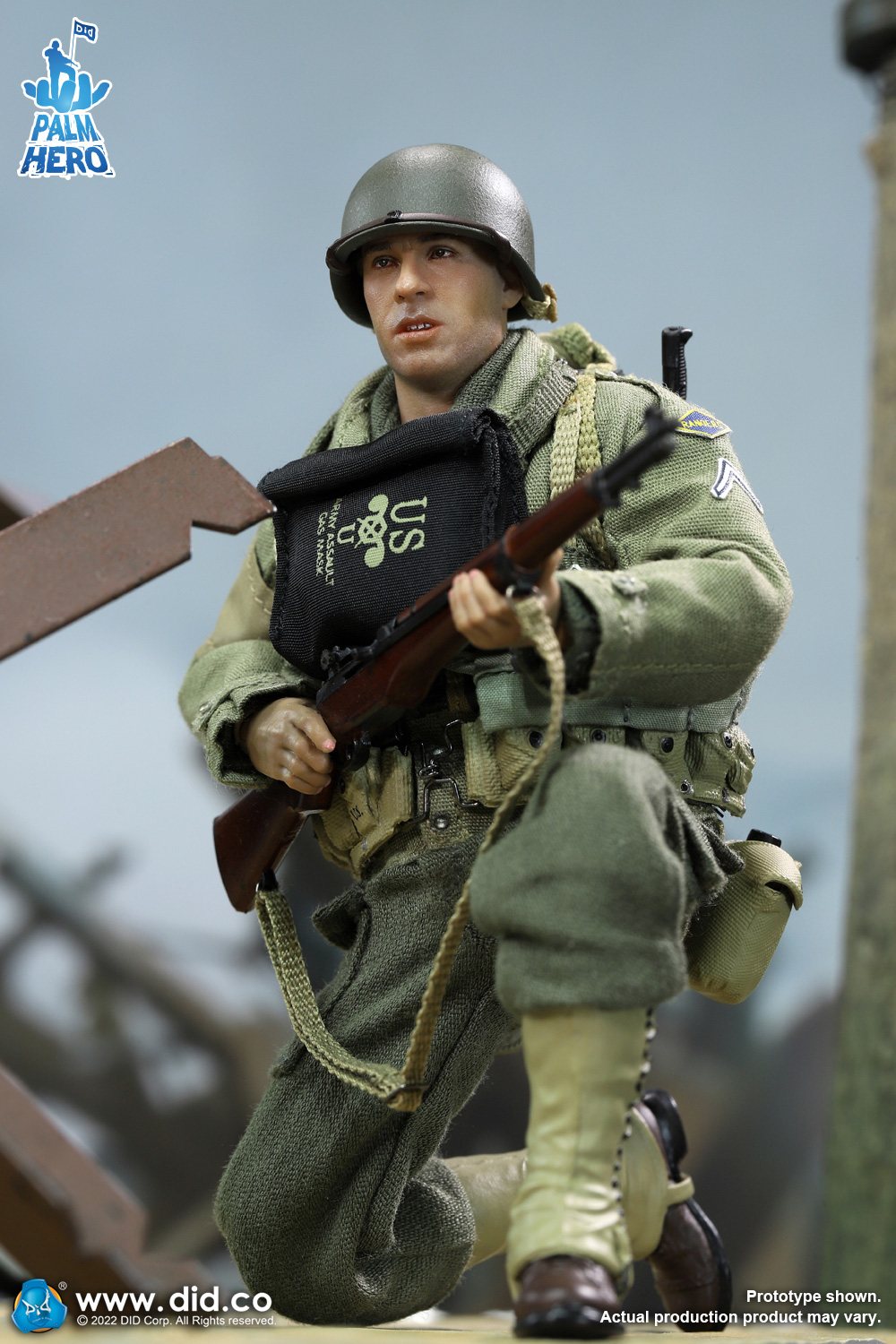 Pocket Hero Series WWII US Ranger 3rd Capazzo 1/12