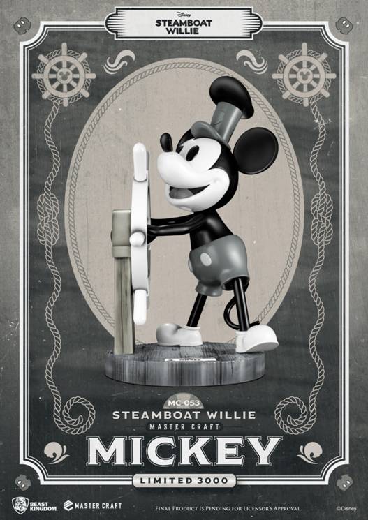 Steamboat Willie Craftsman Series Mickey