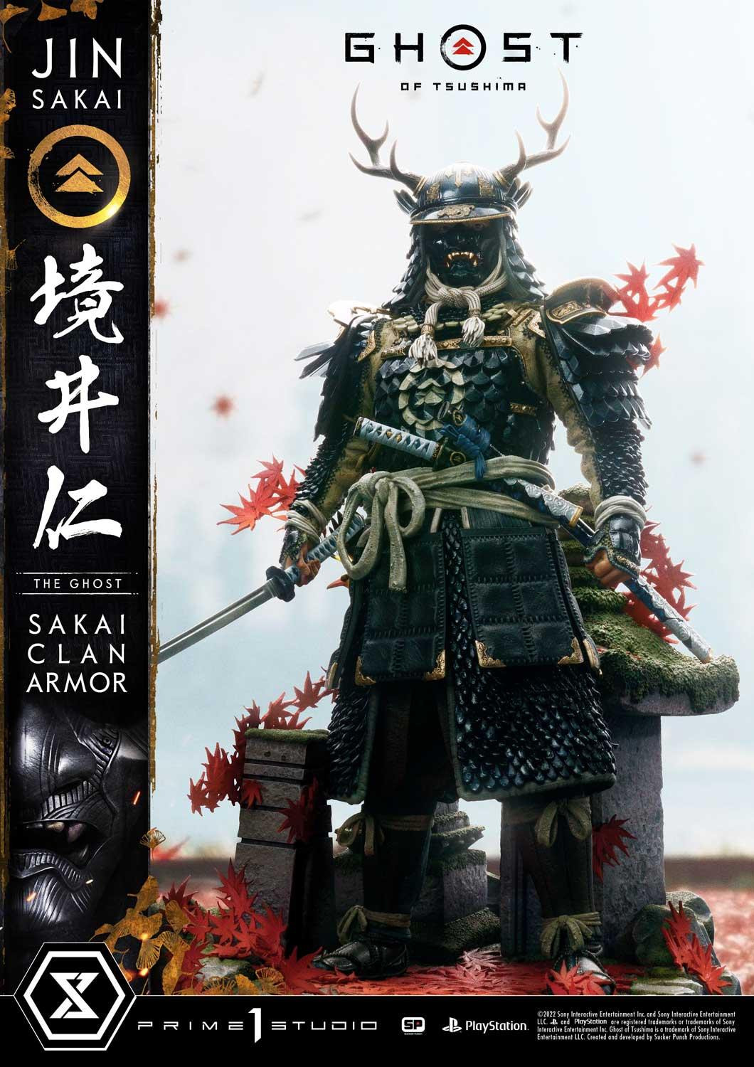 Ghost of Tsushima Jin Sakai, The Ghost Sakai Clan Armor