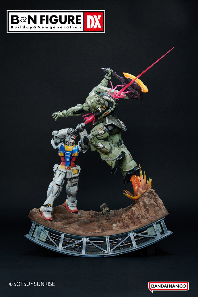 DX Series RX-78-2 Gundam vs MS-06S Zaku II - Mobile Suit Gundam SEED