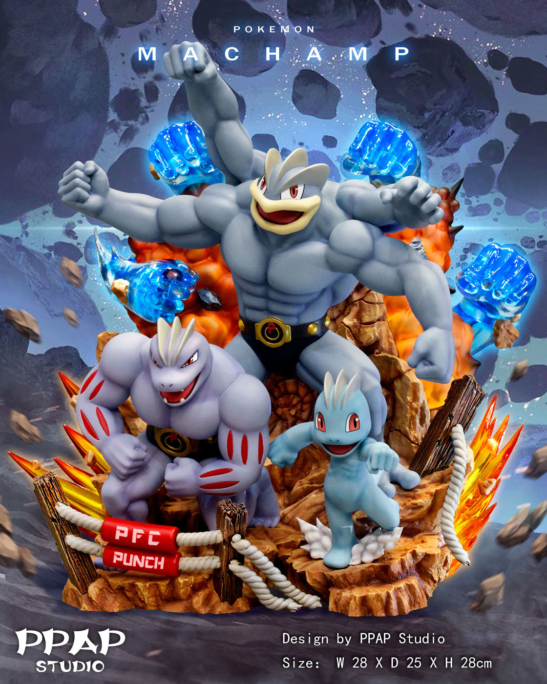 Machamp Family - Pokemon