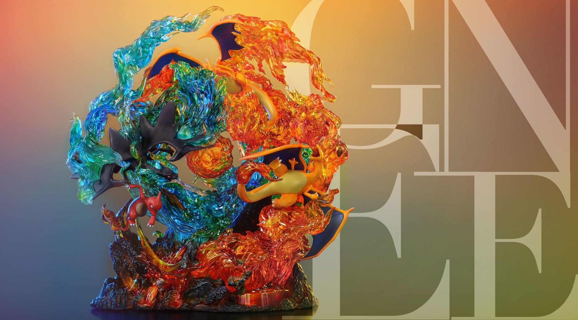 Charizard Mega X & Y Evolution - Pokemon