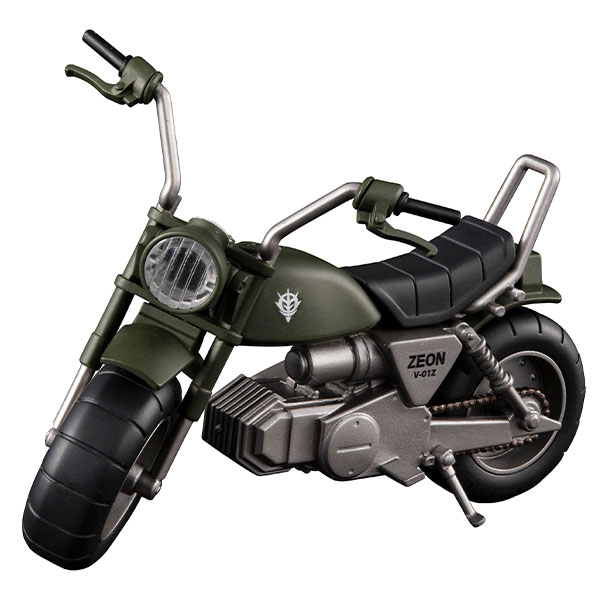 G.M.G. (Gundam Military Generation) Mobile Suit Gundam Zeon Army V-01 Zeon Army Soldier Motorcycle