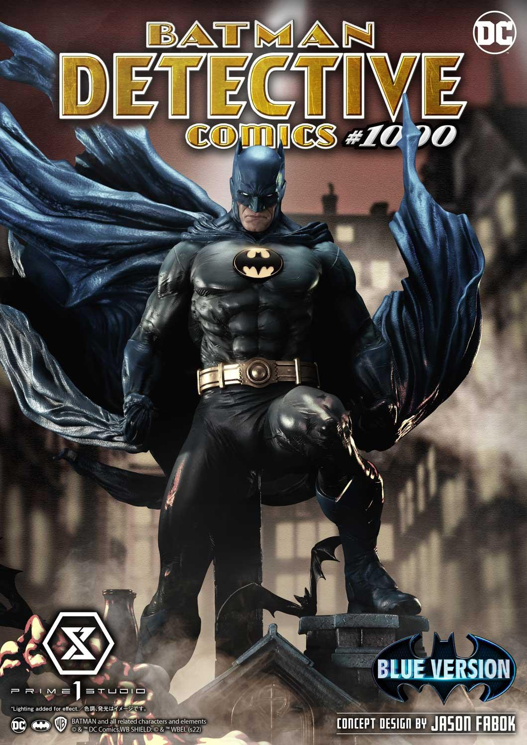 Batman Detective Comics #1000 (Concept Design By Jason Fabok) Blue Version