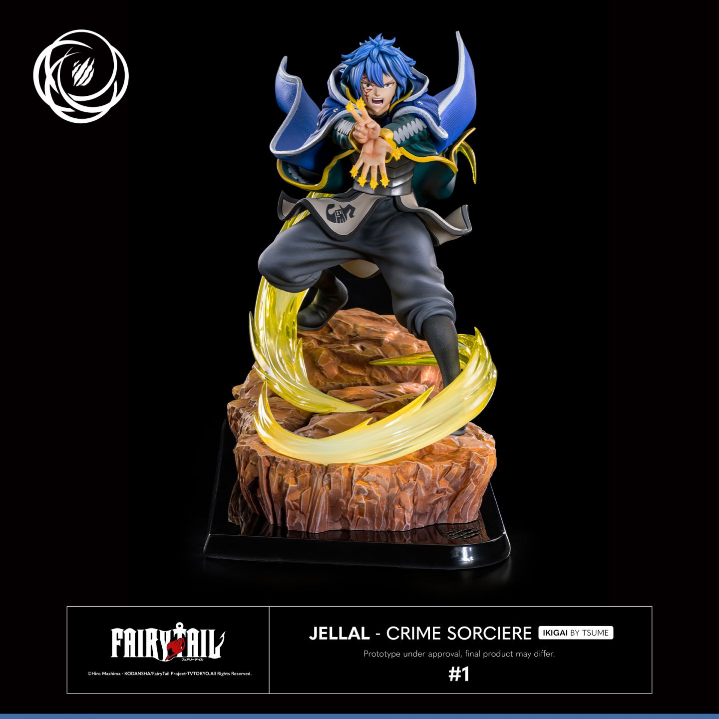 Fairy Tail - Jellal Crime Sorcerie Ikigai 1/6