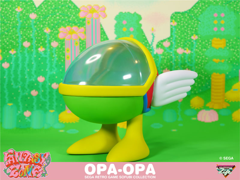 Sega Retro Game Soft Vinyl Collection Fantasy Zone Opa-Opa