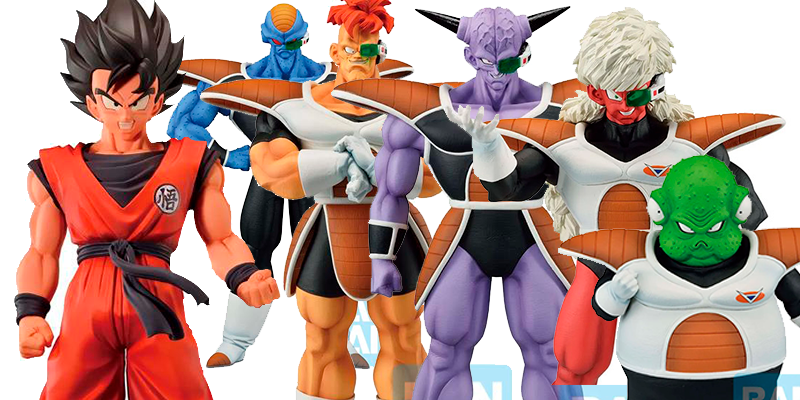 Dragon Ball Z - Ichibansho Goku Kaioken and Ginyu Special Forces (The Ginyu Force!)