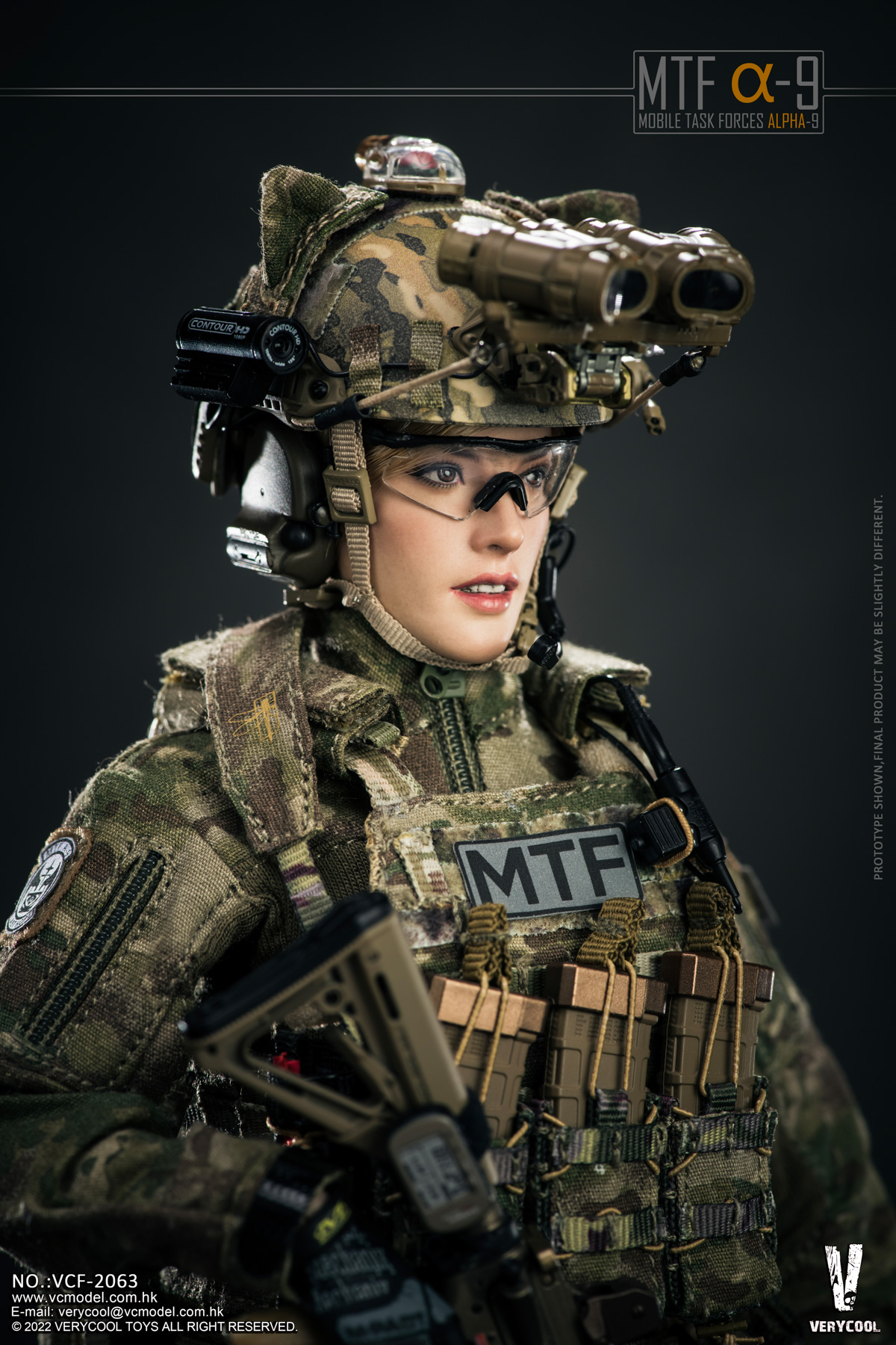 Mobile Task Force MTF Alpha-9 Member 1/6