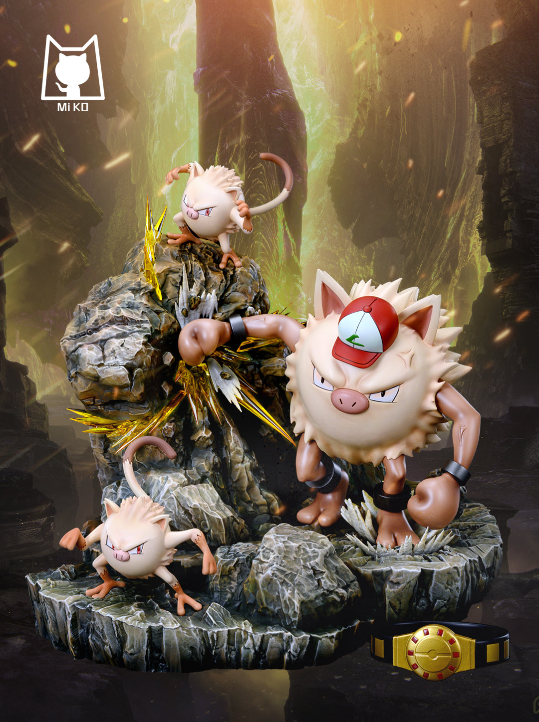 Primeape and Mankey