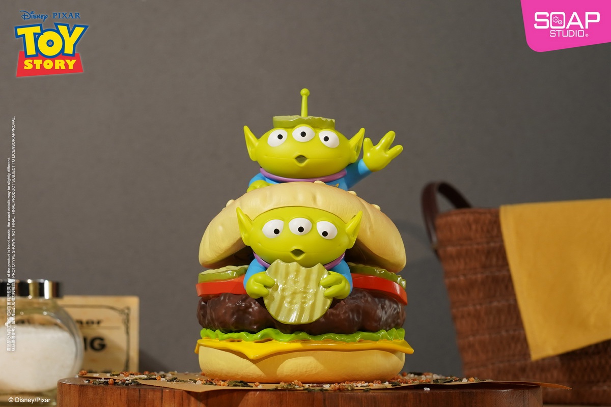 Three Eyes - Burger Day Figure & 18cm Pizza Day