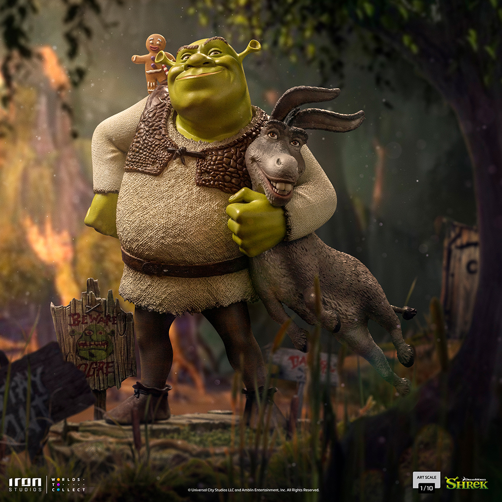 Shrek, Donkey and The Gingerbread Man 1/10