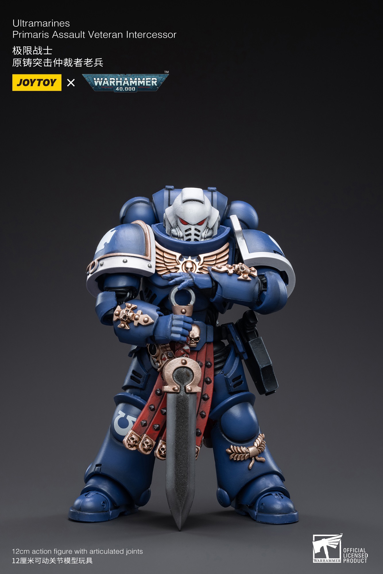 Ultramarines Primal Forge Assault Arbiter Veteran