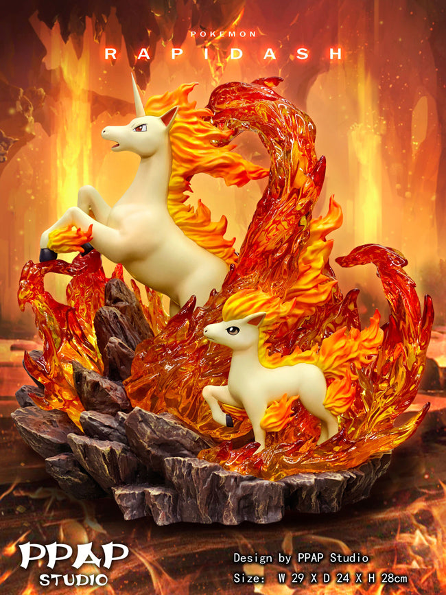 Rapidash Family & Galarian Ponyta - Pokemon