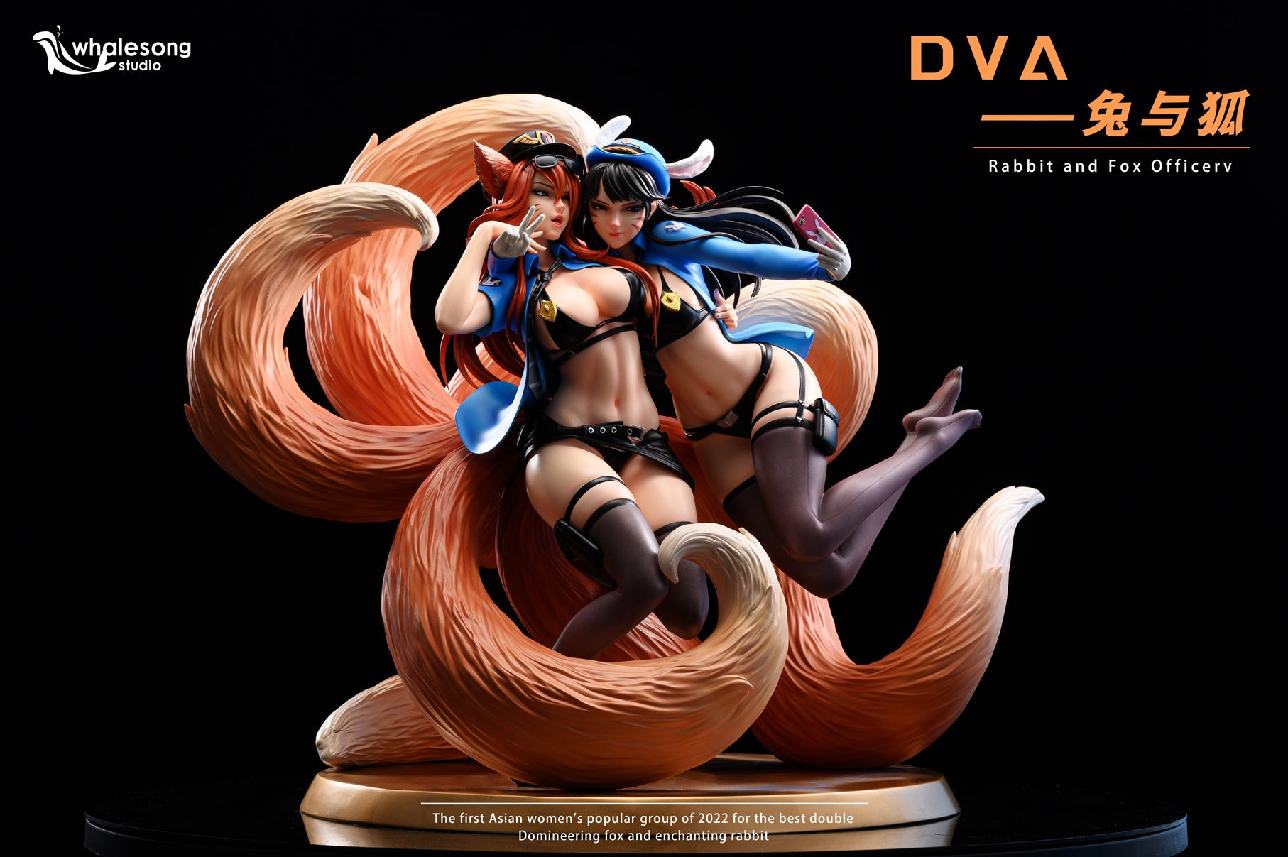 DVA & The Nine-Tailed Fox Ahri - Overwatch League of Legends