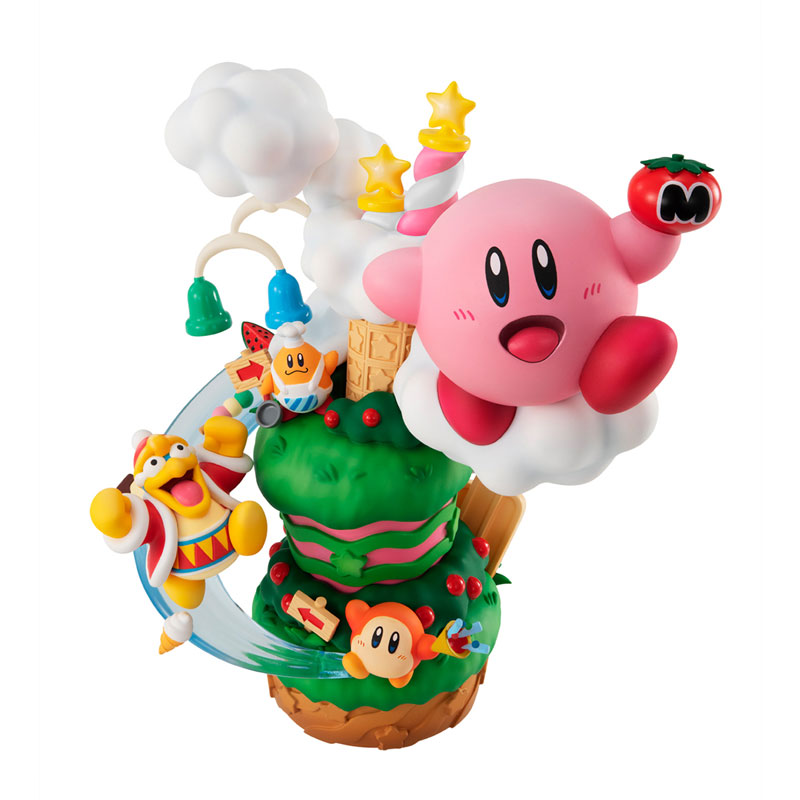 Diorama Figure Kirby Super Deluxe -Gekitotsu! Gourmet Race-