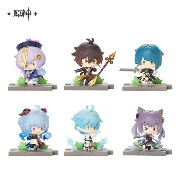 Genshin Impact Gallant Statues of the Battlefield Collection Figure Liyue Part