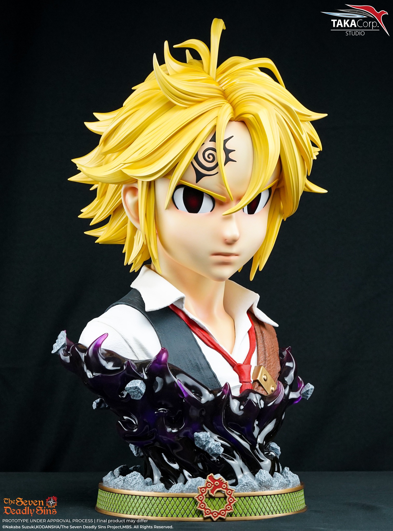 Meliodas 1/1 bust – The Seven Deadly Sins