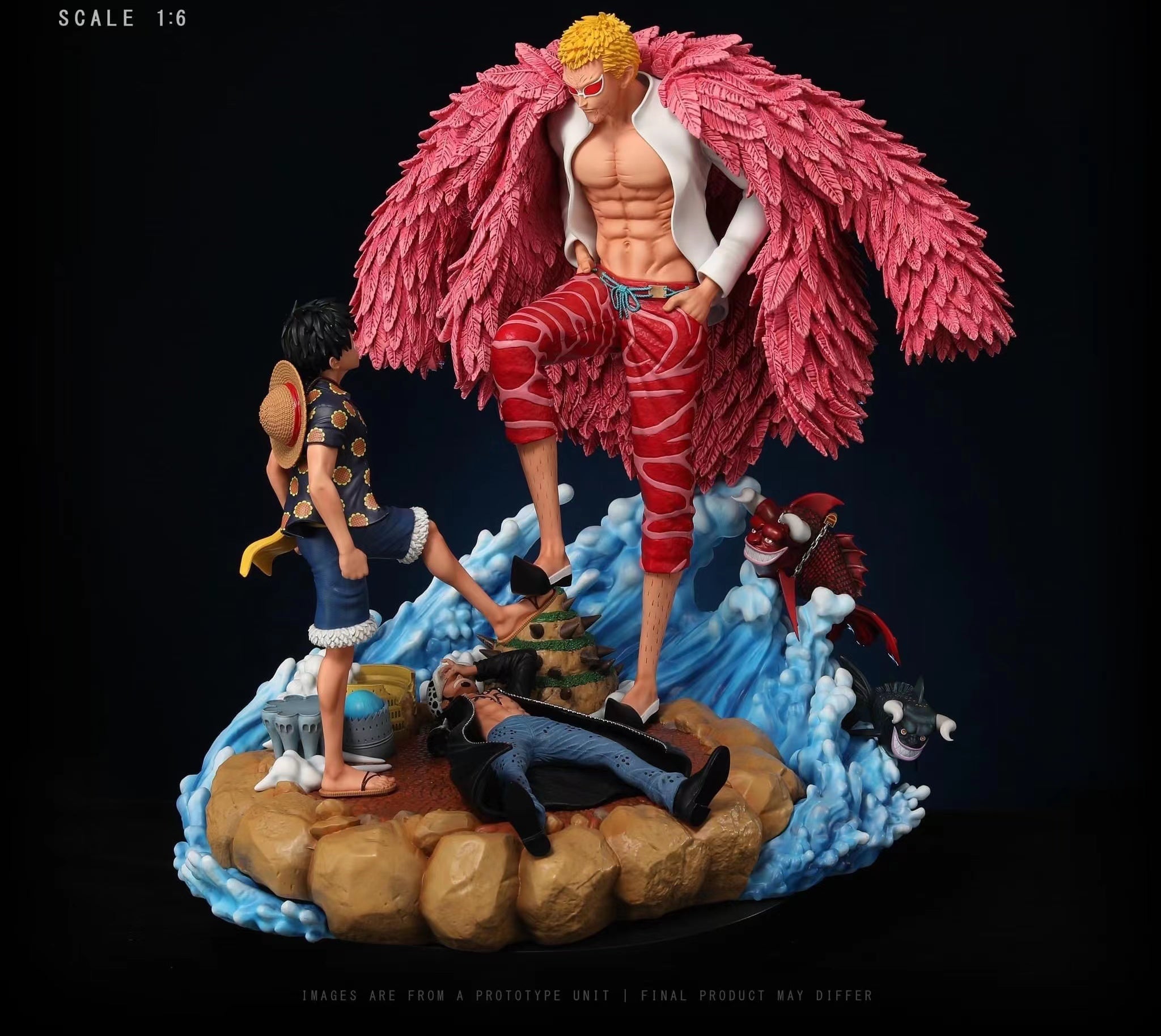 Luffy vs Donquixote Doflamingo - ONE PIECE
