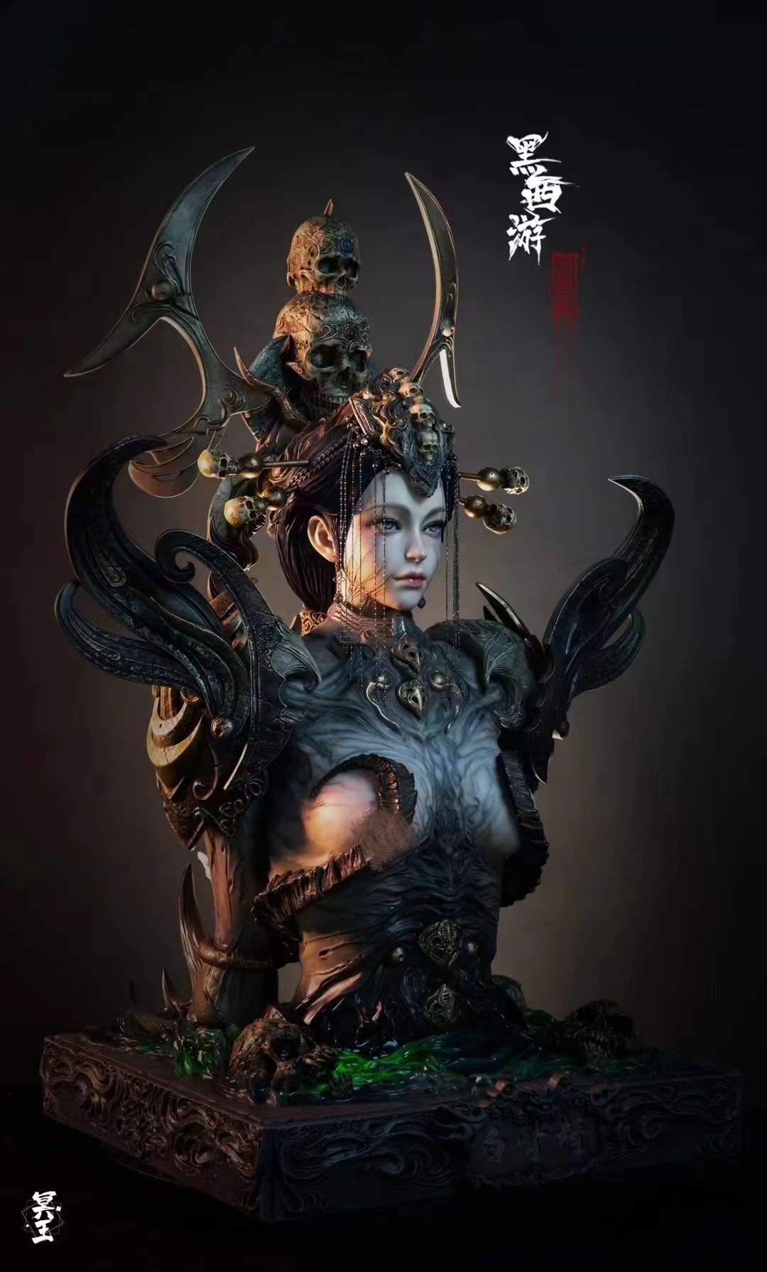 White Bone Spirit 1/1 bust - Journey to the West