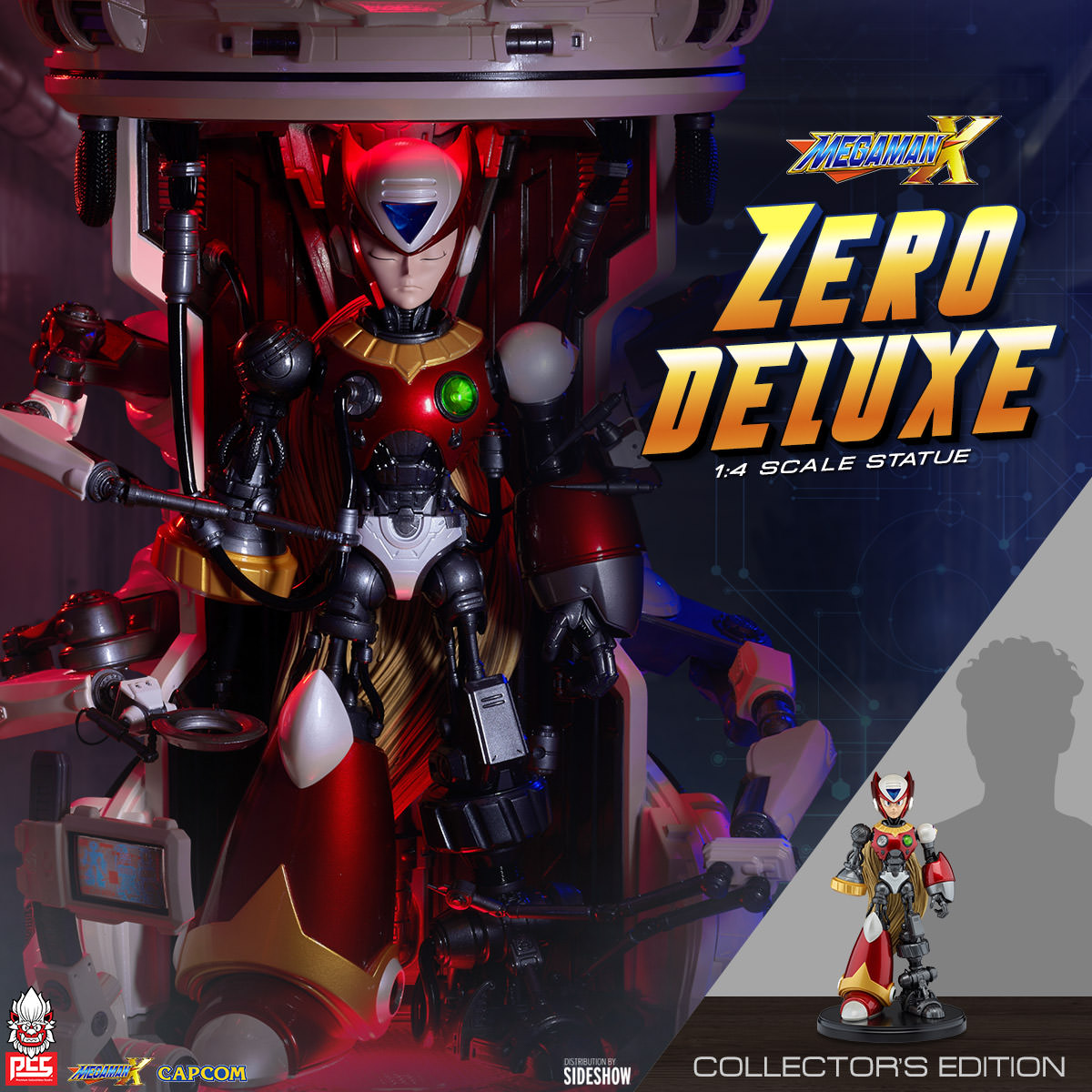 PCS กับต้นแบบงานปั้นใหม่ของ Megaman และ Zero