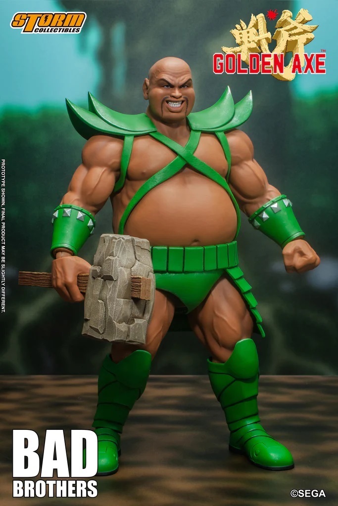 BAD BROTHERS - GOLDEN AXE ACTION FIGURE