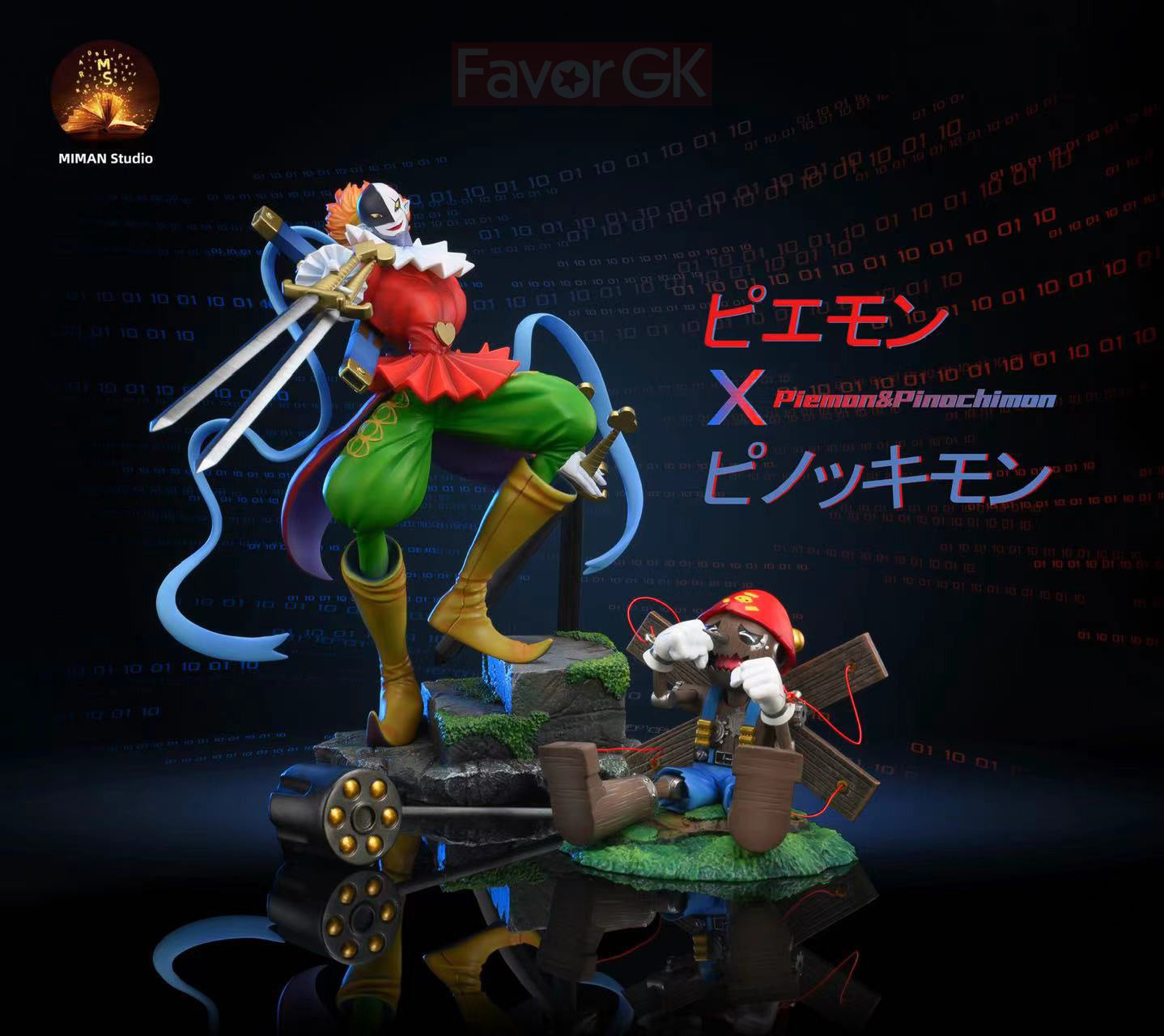 Pinochimon & Piedmon - Digimon