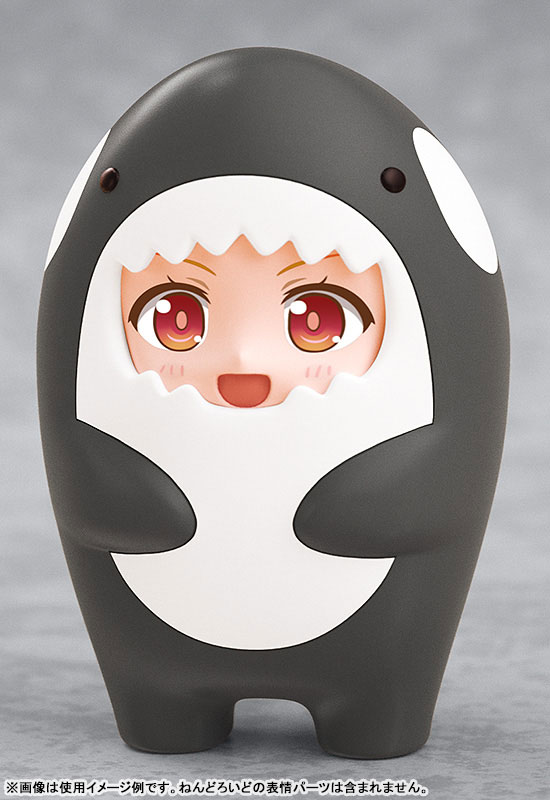 Nendoroid More Kigurumi Face Parts Case Orca Whale