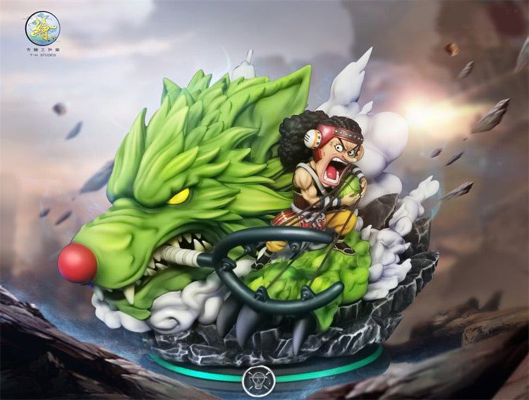 Onigashima Usopp with Midori Boshi: Impact Wolf - ONE PIECE