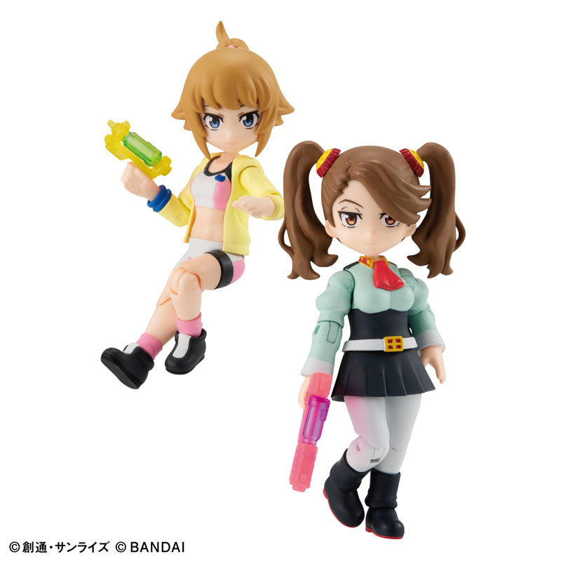 AQUA SHOOTERS! Gundam Build Fighters TRY Fumina & Gyanko Set