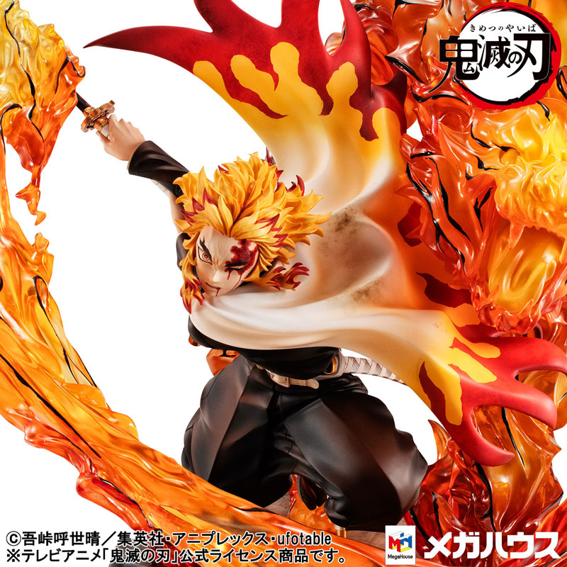 Precious G.E.M. Series Demon Slayer: Kimetsu no Yaiba Kyojuro Rengoku Flame Breathing Fifth Form Flame Tiger