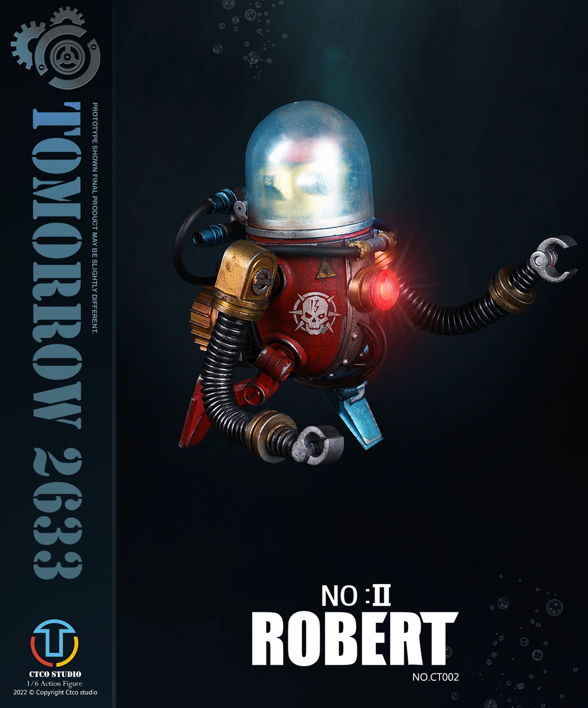 TOMORROW 2633 - NO.II ROBERT (METAL COMMEMORATIVE EDITION) CT002 1/6