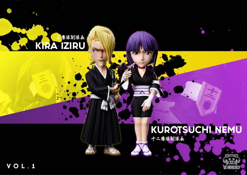 Kira Iziru & Kurotsuchi Nemu