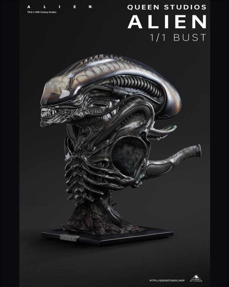 Alien Life-Size Bust