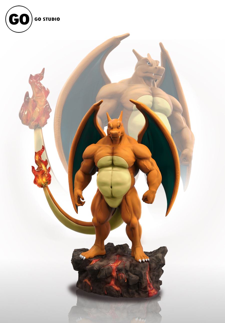 Furry Orc Charizard - Pokemon