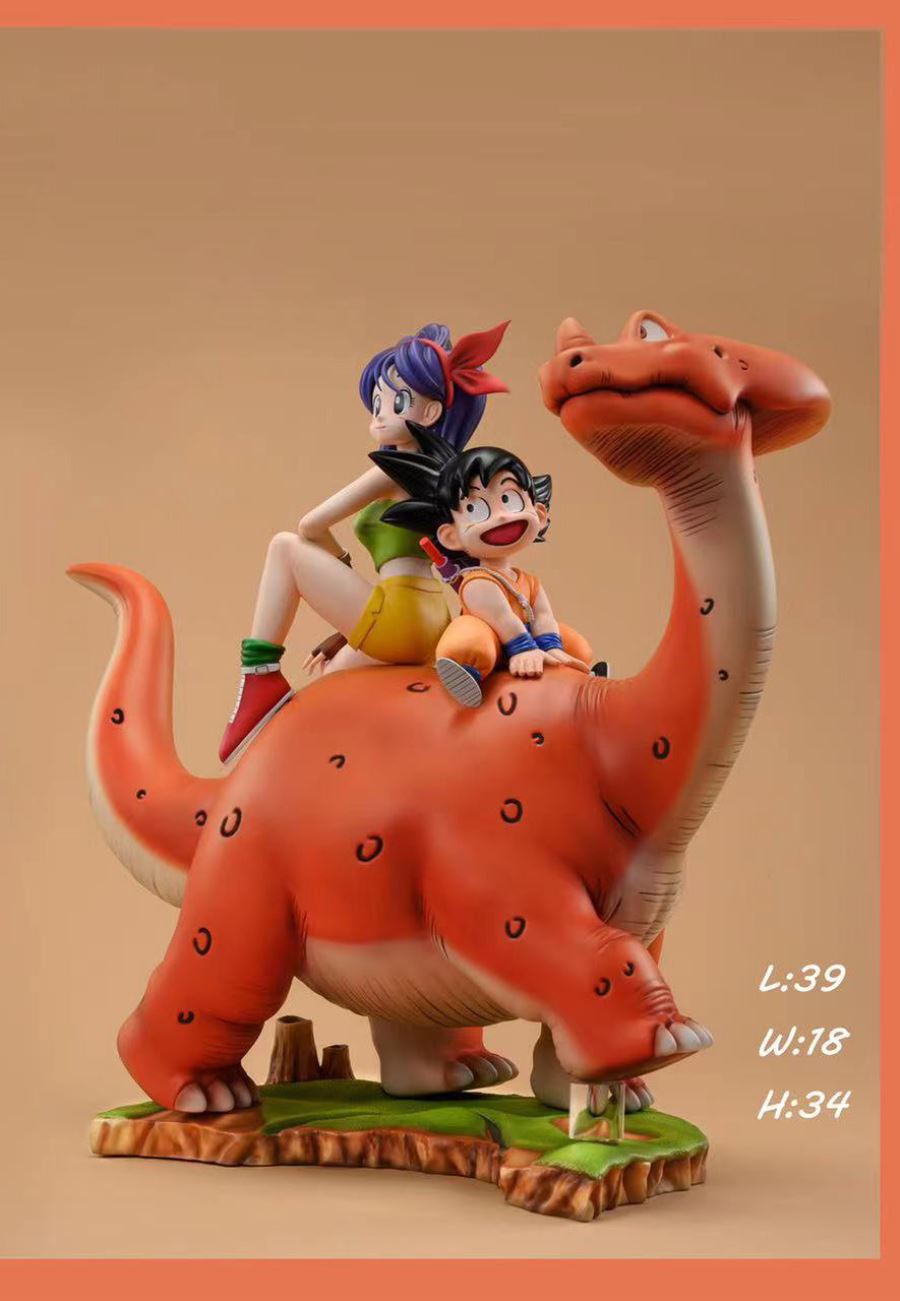 Son Goku & Launch going to West City - Dragon Ball