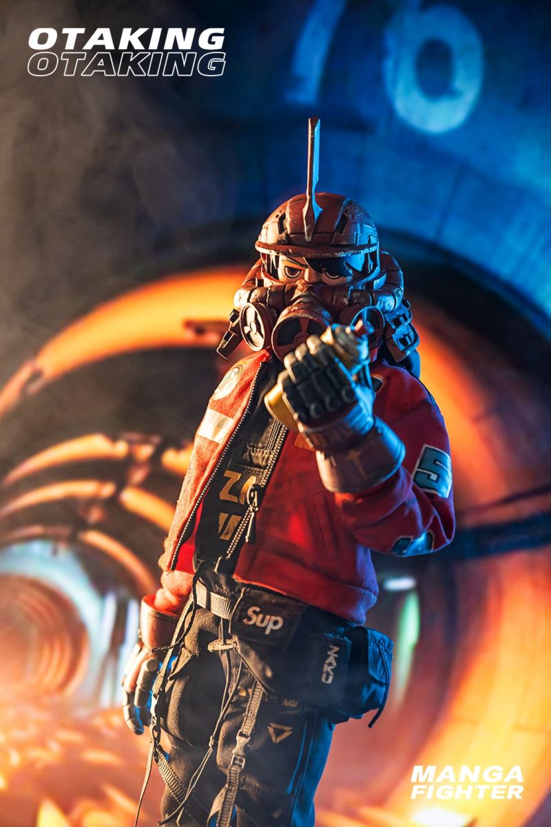 Otaku Punk Trend Figure - Graffiti Warrior & Red Tide Warrior 1/6