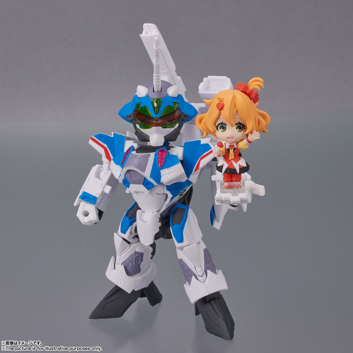 TINY SESSION VF-31J Siegfried (Hayate Immelmann machine) with Freya Wion