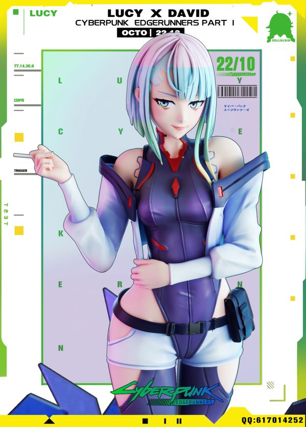 Lucy x David Cyberpunk EdgeRunners Part I