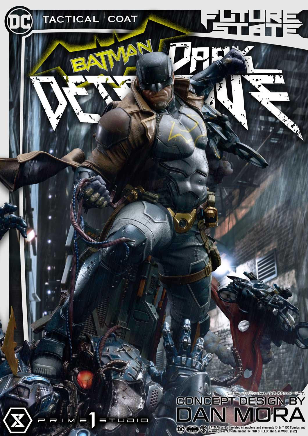 DC Future State Batman Dark Detective Tactical Coat