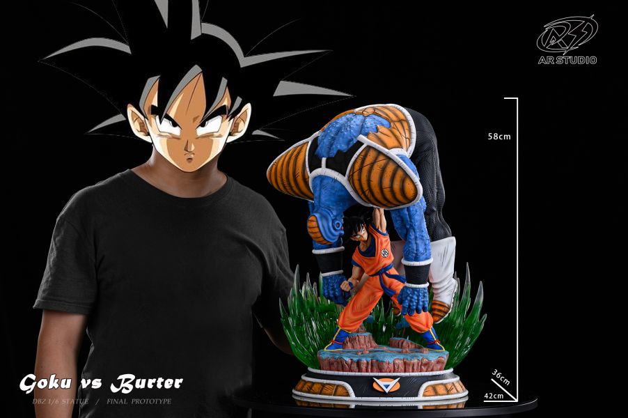 Goku vs Burter - Dragon Ball