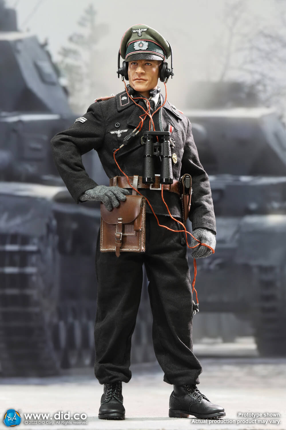 WWII German Armored Commander - Jager 1/6