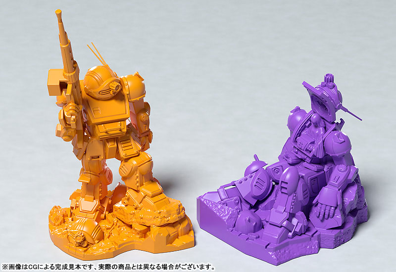 PLAMAX MF-60 minimum factory Armored Trooper Votoms Scopedog Honoo no Sadame / Itsumo Anata Ga