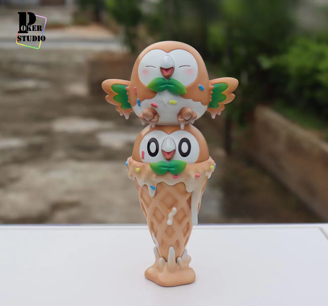Ice Cream Rowlet - Pokemon